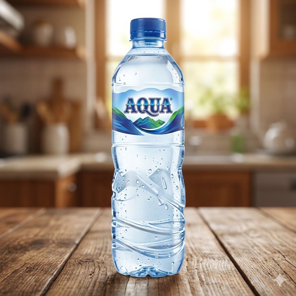 Aqua Botol Pak Budi